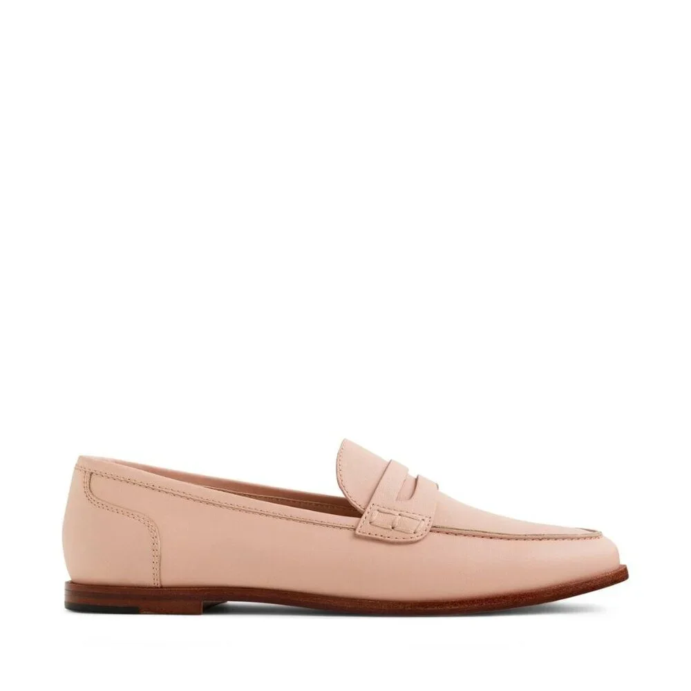 J Crew Ryan Leather Penny Loafers